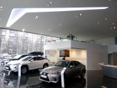 Сценарне керування освітленням в автосалоні Lexus Lviv. class="border_green
