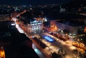 Оновлений фонтан перед Оперним театром у Львовіclass="border_green